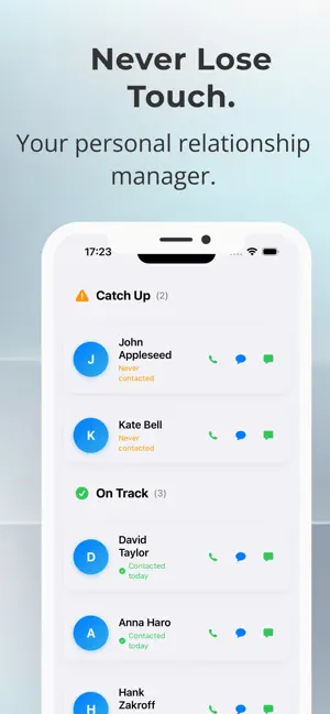 Orbit: Personal CRM & Contacts screenshot 1