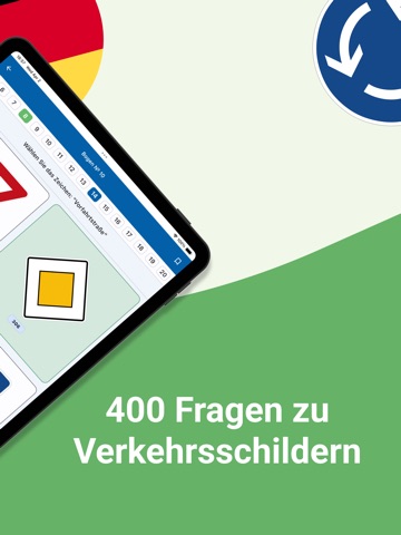 German Road Signs Test 2025 iPad screenshot