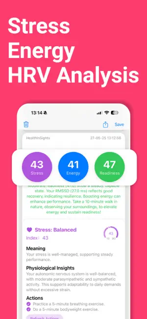 Heart Rate Monitor and Pulse screenshot 2