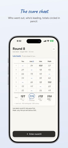 Carnet de Rami: Rummy Scores screenshot 2