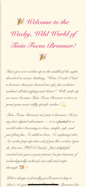 KidsFunBrowser screenshot 1
