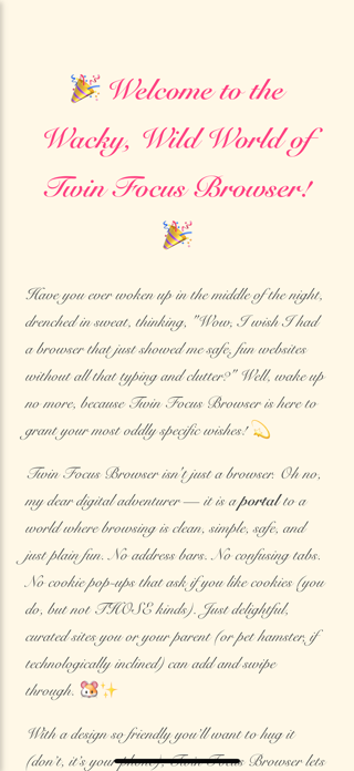 KidsFunBrowser Screenshot 1 of 6