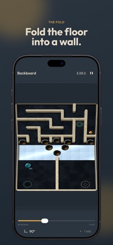 Marbles Unhinged: Folding Maze screenshot 2
