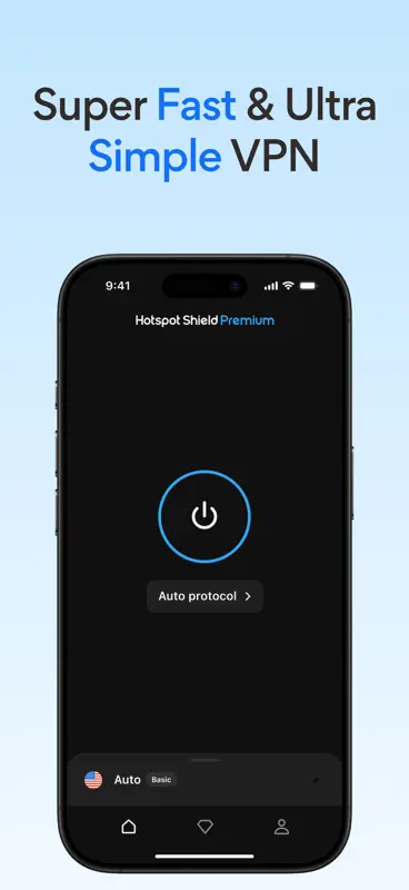VPN Hotspot Shield: Wifi Proxy screenshot 1 of 6