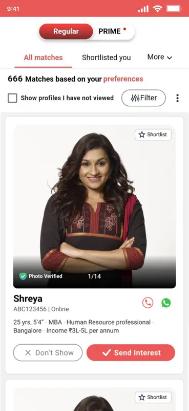 Community Matrimony App screenshot 1 of 4