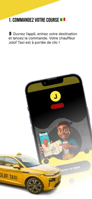 Jolof Taxi. Devenez Chauffeur screenshot 2