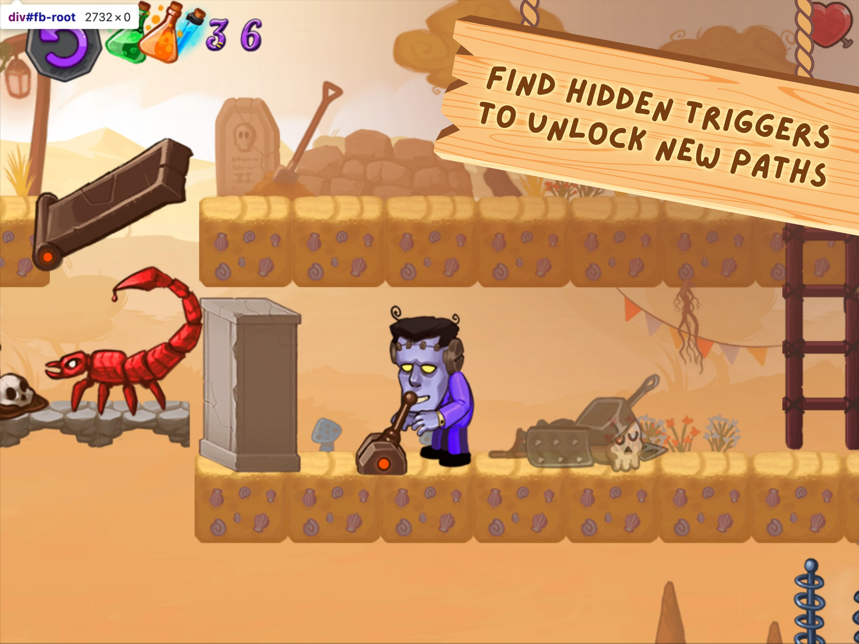 Frankenstein Go Adventure