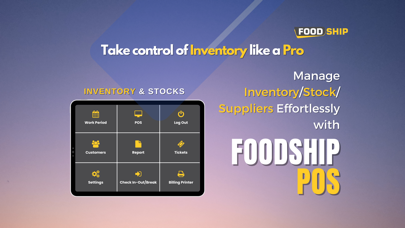 Foodship POS screenshot