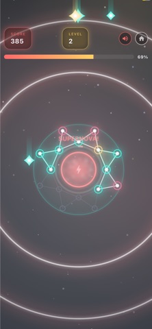 Glow Loop: Cosmic Defense Screenshot 3 of 10