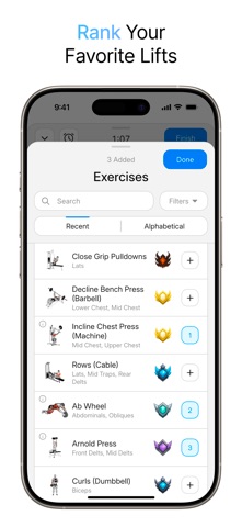 WeLift – Ranked Lifting Screenshot 6 of 6