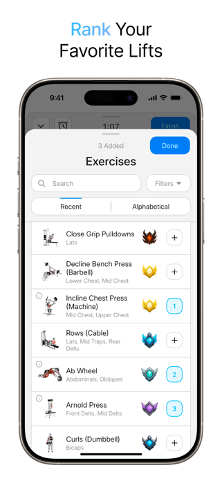 WeLift – Ranked Lifting Screenshot 6 of 6