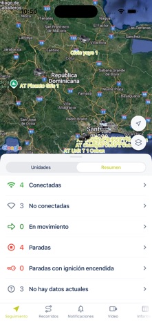 American Tracking AT app screenshot 2