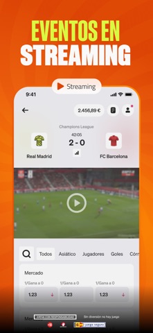 Luckia Apuestas y Casino iPhone screenshot 6