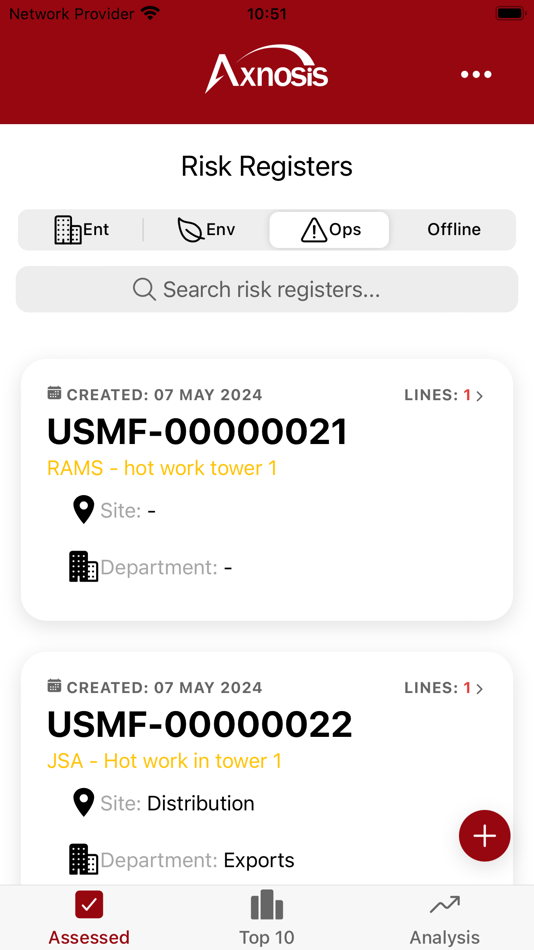 #2. GRC Risks (iOS) 由: AXNOSIS LTD