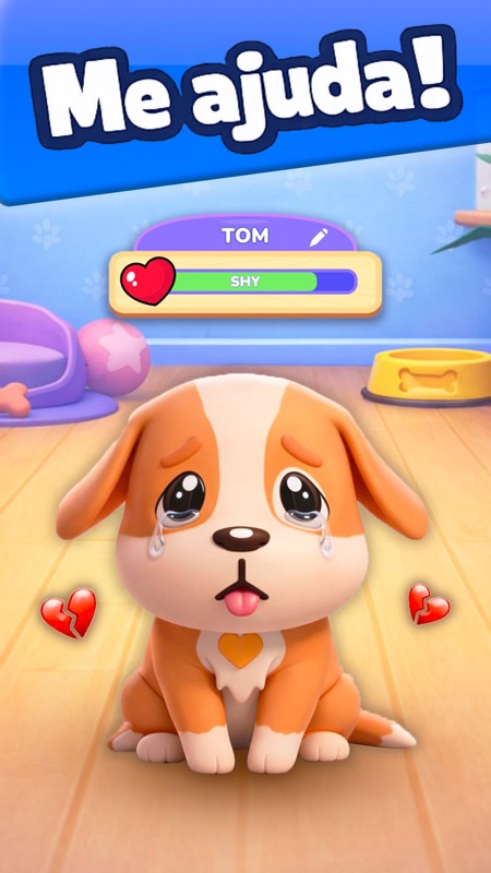 Dog Rescue: Filhotinho virtual screenshot 1