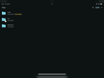 iList - OpenList/Alist Client iPad screenshot