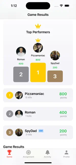 Assassin Go screenshot 1