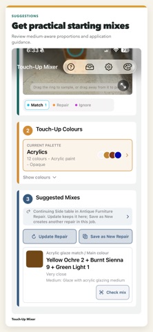 Touch-Up Mixer screenshot