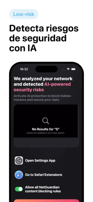 Secured AdBlock & Web Safety iPhone screenshot 4