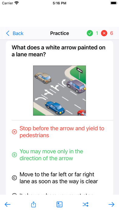 Ontario G1 Driver Test Pass Screenshot