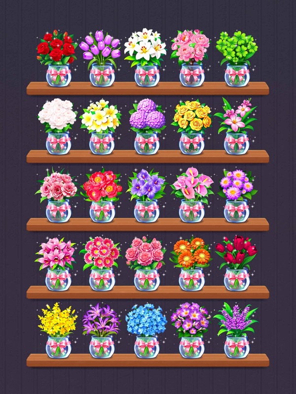 Flower Sort:Blossom Merge Game screenshot 8