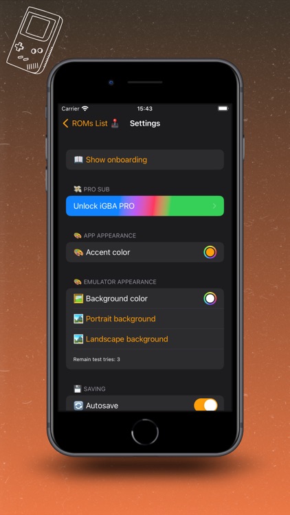 iGBA: GBA & GBC Retro Emulator screenshot-6