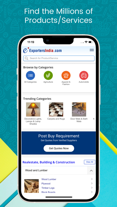 Screenshot #1 pour ExportersIndia