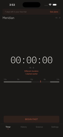 Meridian: Fasting Tracker Screenshot 7 of 7