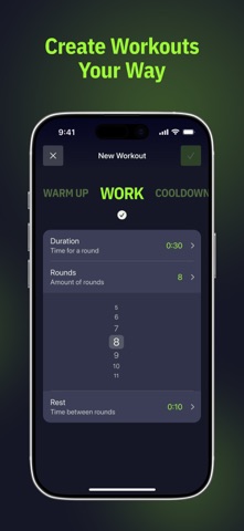 Pulsor HIIT Timer for Workout screenshot