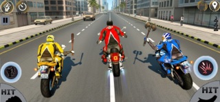 Highway Bike Attack Race Game iPhone screenshot