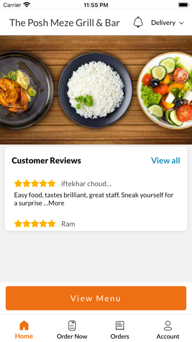 The Posh Meze Grill  Bar Screenshot