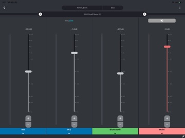 D-Remote iPad screenshot