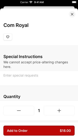 App screenshot