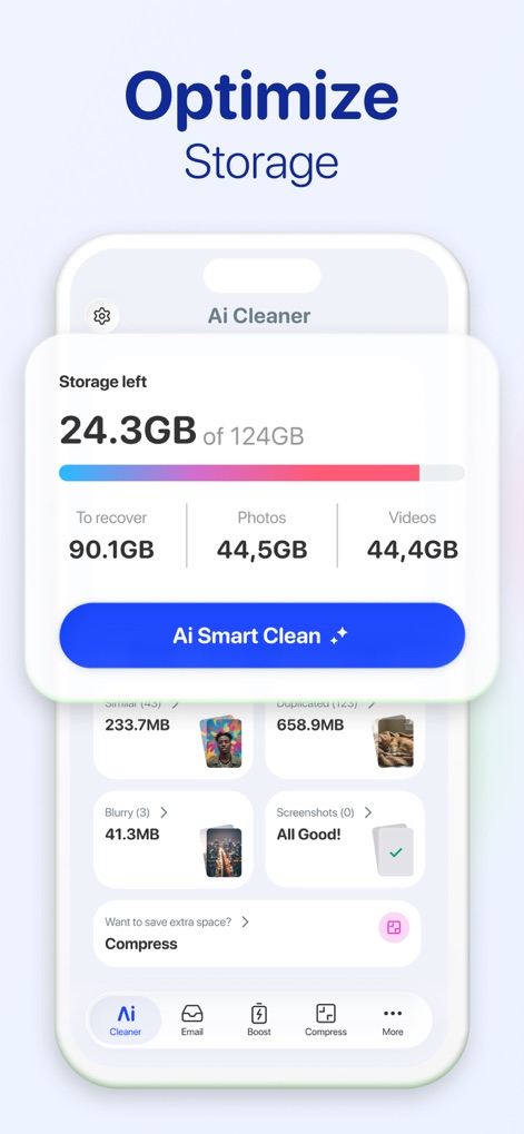 AI Cleaner: Clean Up Storage - Optimización de Almacenamiento