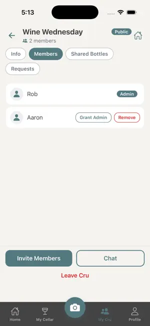 Bottle and Cru screenshot 2