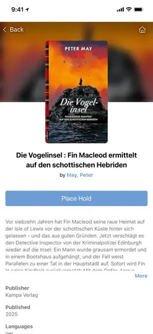 Stadtbibliothek Kempten screenshot 4