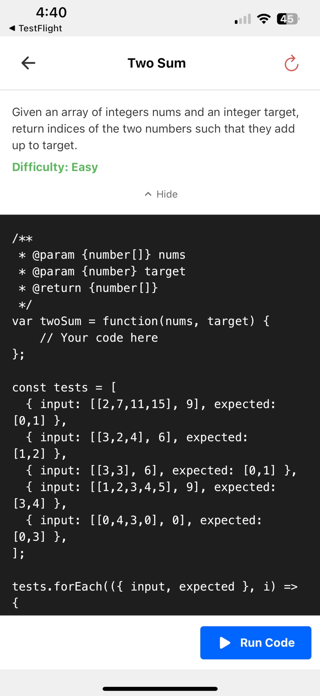 LeenCode Screenshot 1 of 4
