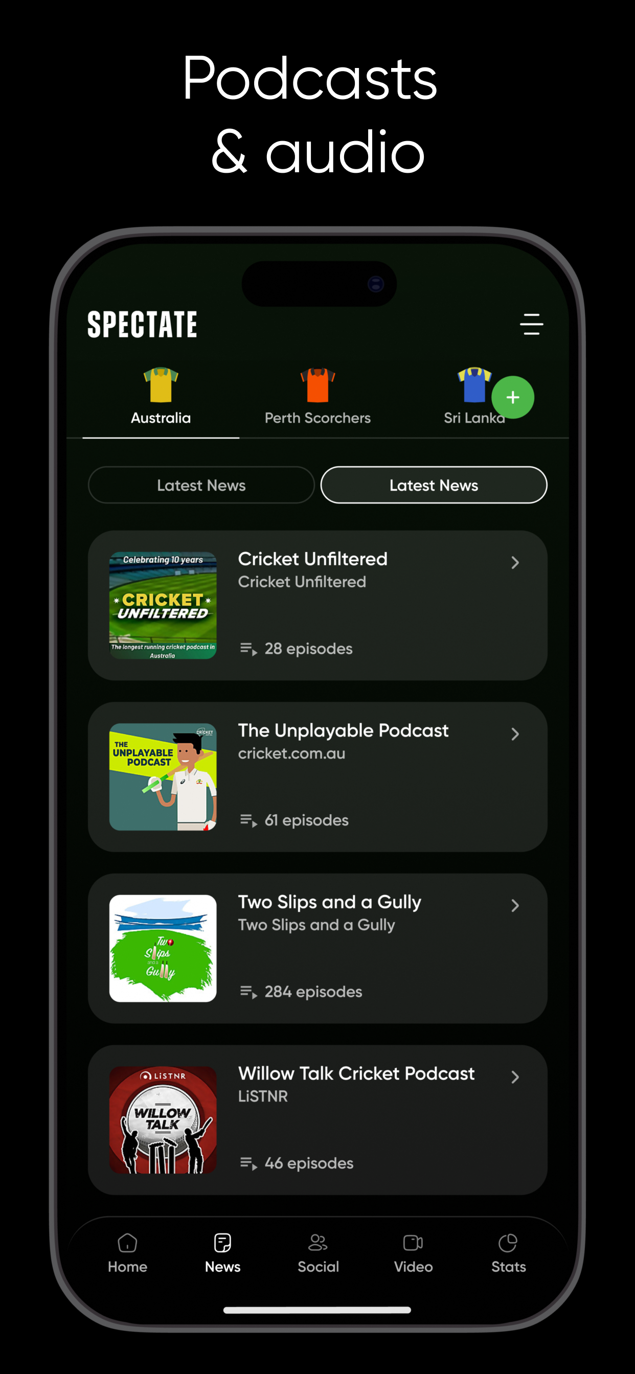 Spectate Sports: Cricket Live screenshot 6