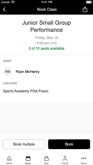 Sports Academy+ iPhone screenshot 3 - Health & Fitness app