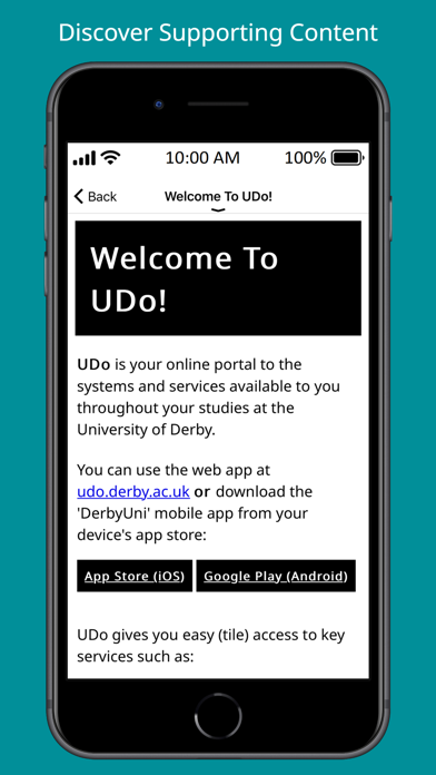 DerbyUni Screenshot