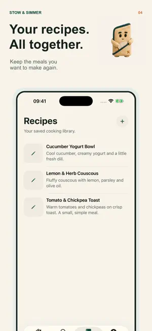 Stow & Simmer: Save Recipes screenshot 4
