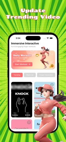 Immersive Interactive Warm Up screenshot