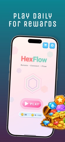 Hex Tiles Pipe Screenshot 4 of 5
