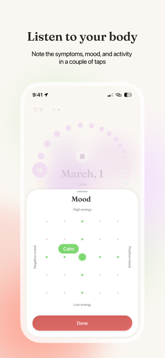 Lunel: Private Cycle Tracker Screenshot 3 of 5