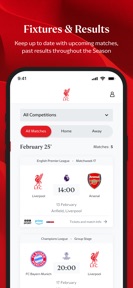 The Official Liverpool FC App screenshot