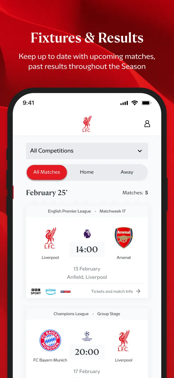 Screenshot #3 pour The Official Liverpool FC App