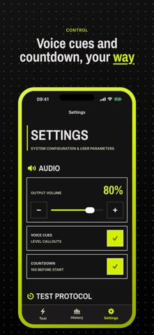BeepArc: Beep Test & VO2 Max iPhone screenshot