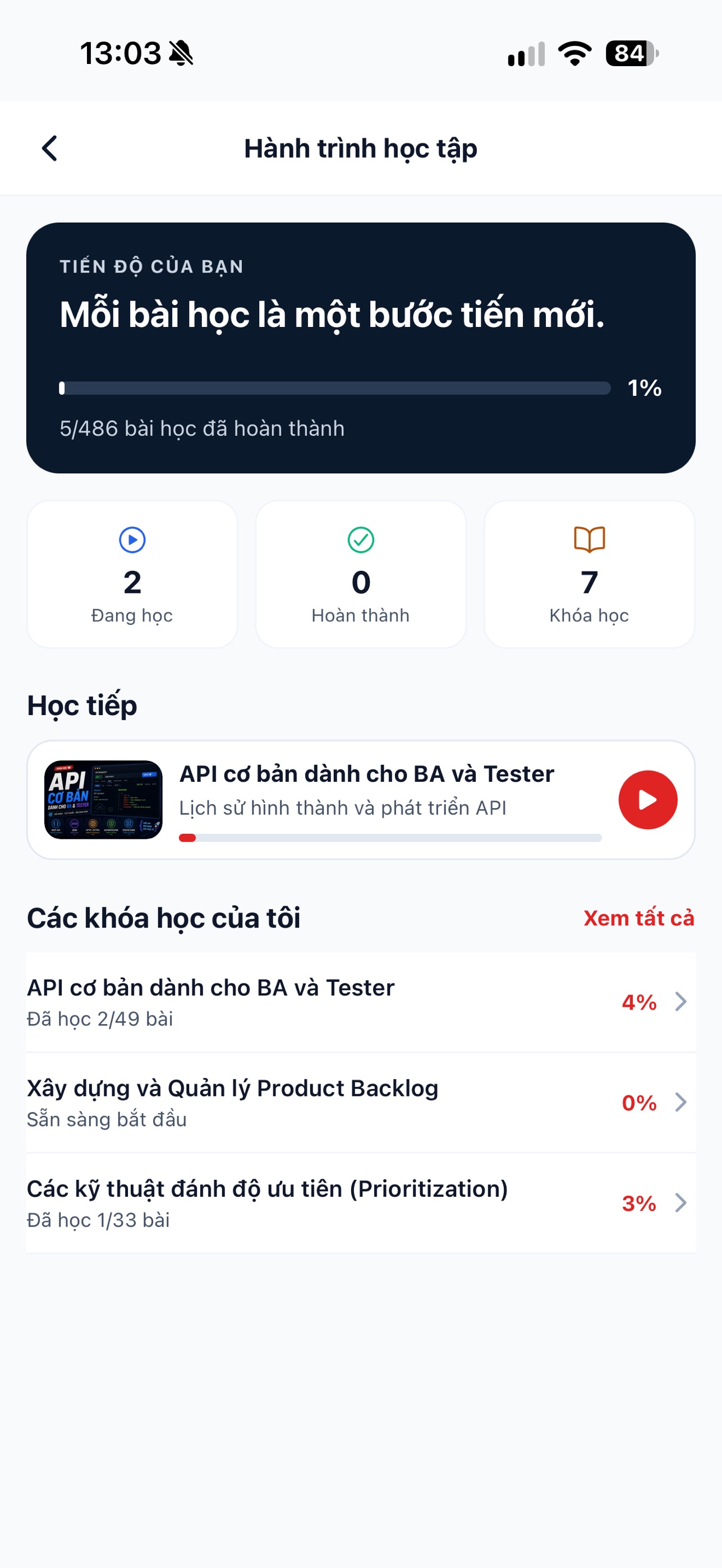 Screenshot 8 of UDECAREER – Học & Phát triển