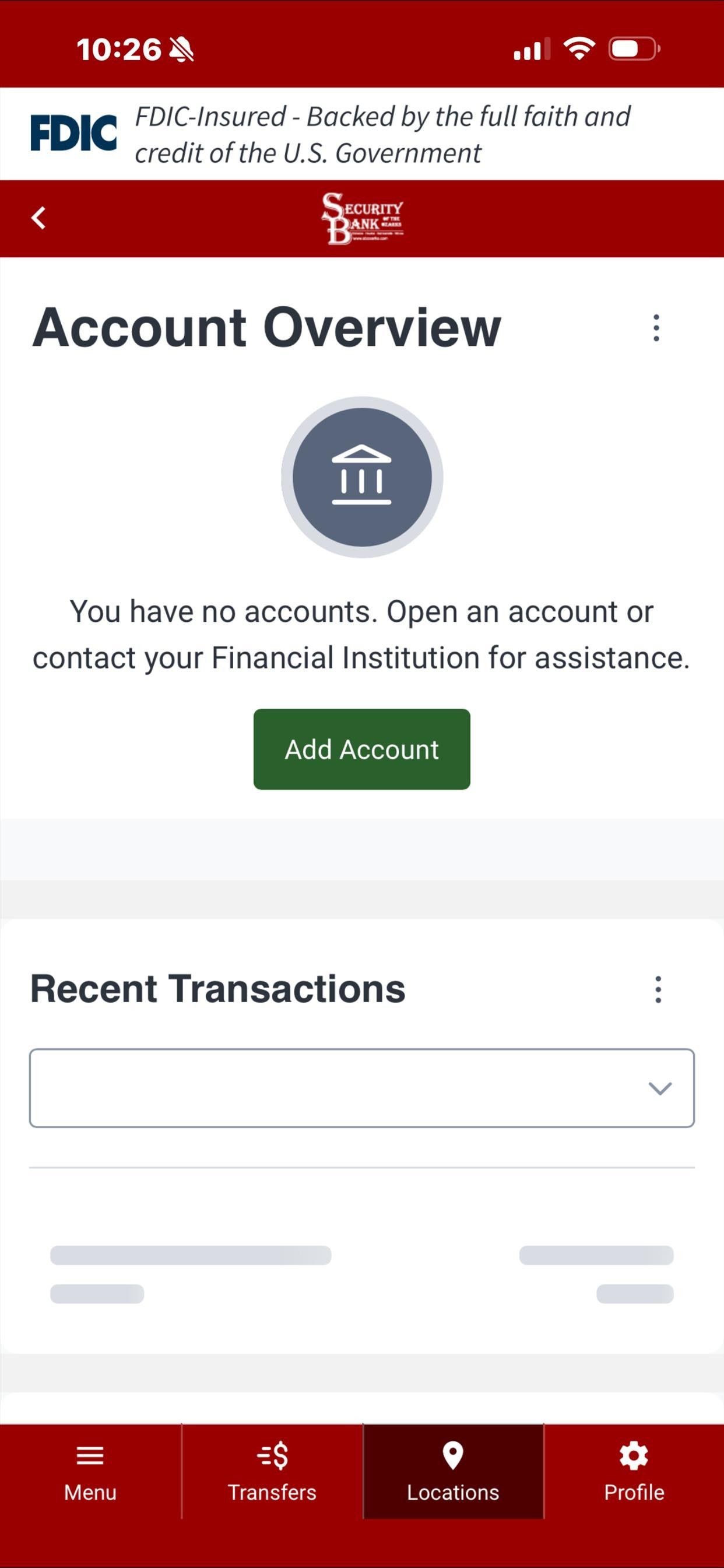Security Bank of the Ozarks M screenshot 2