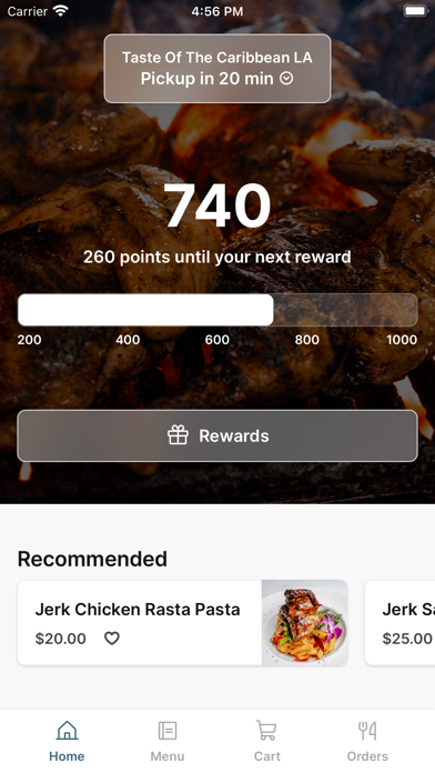 Taste Of The Caribbean L.A. iPhone screenshot 1 - Food & Drink app